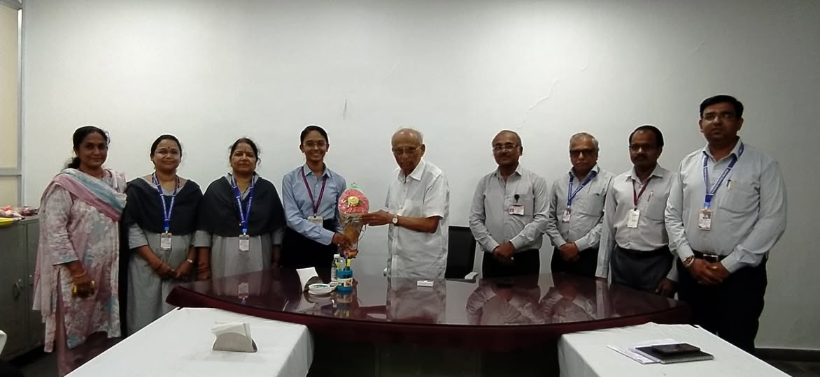 Felicitation of Miss. Savi Shinde Third prize winner Krida Dnyan Parikhsha 2025