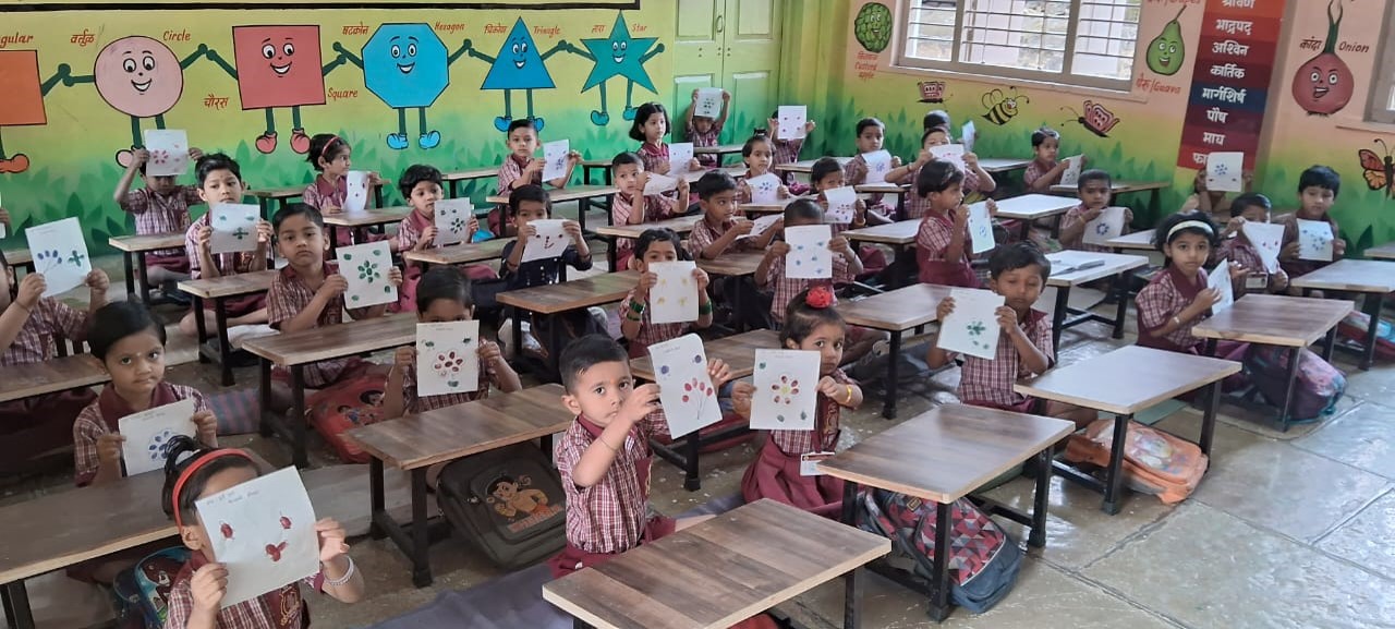 Study Table in Sarswati School